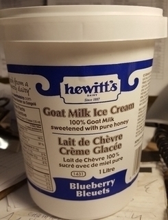 Goat Ice Cream - Blueberry (Hewitts)
